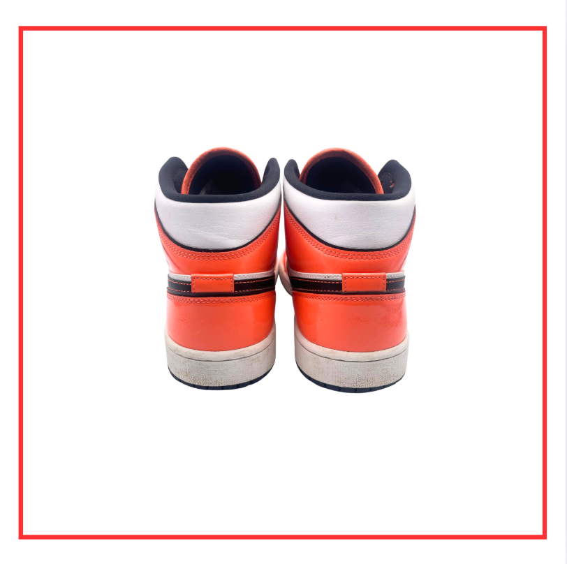 Air Jordan 1 Mid Turf Orange (Preloved) UK 9