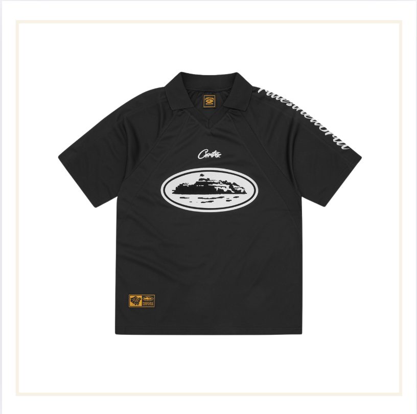 Corteiz Allstarz Football Jersey (Black)