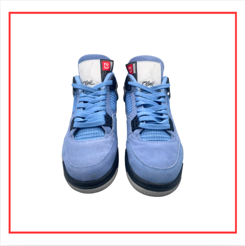 Air Jordan 4 Retro University Blue (2021) (Preloved) UK 7.5
