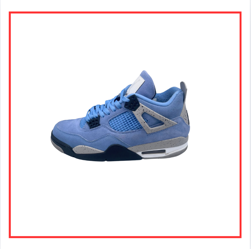 Air Jordan 4 Retro University Blue (2021) (Preloved) UK 7.5