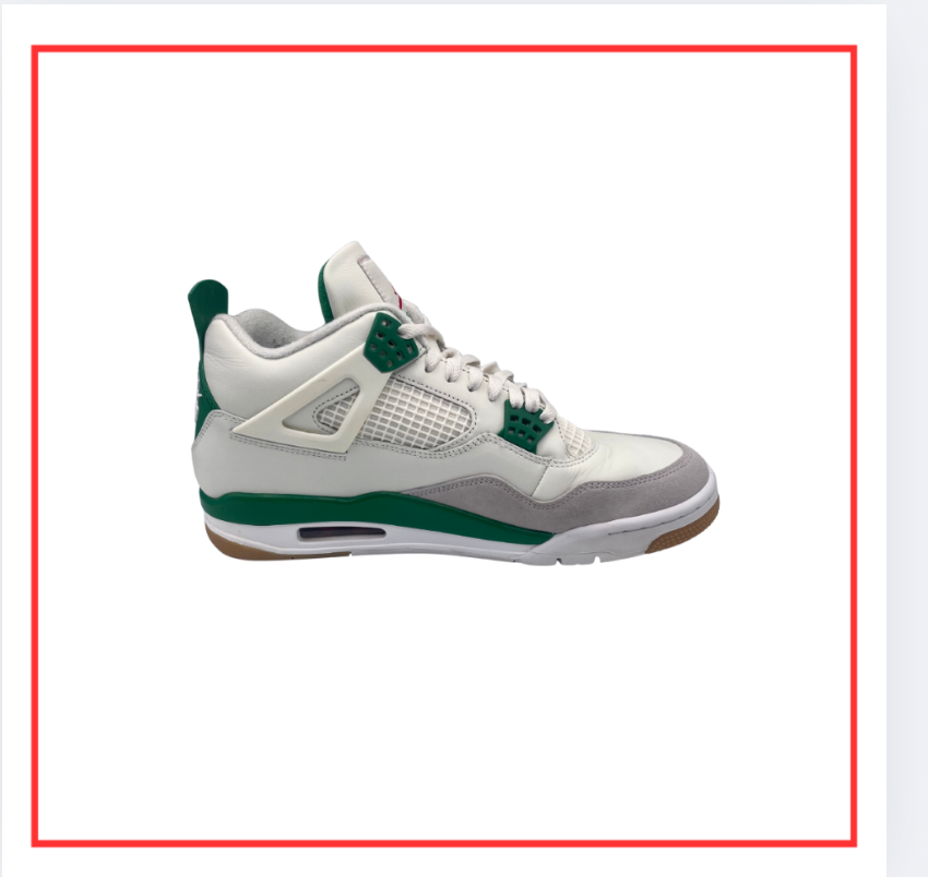 Nike SB x Air Jordan 4 Retro Pine Green (Preloved) UK 10