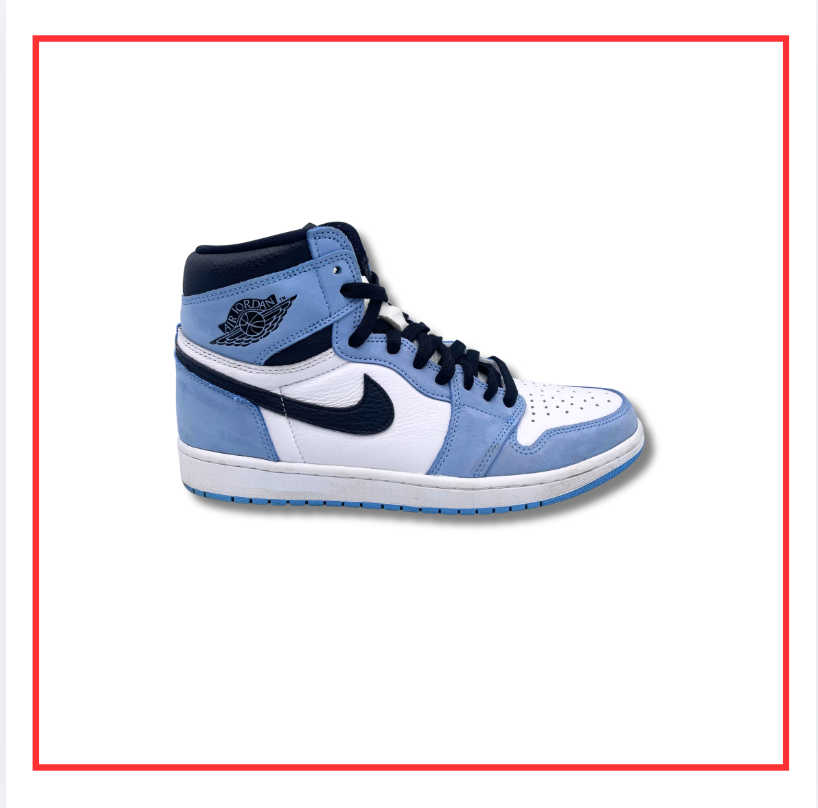 Air Jordan 1 Retro High University Blue (Preloved) UK 8.5