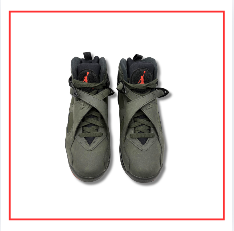 Air Jordan 8 Retro Take Flight Undefeated (Preloved) UK 7