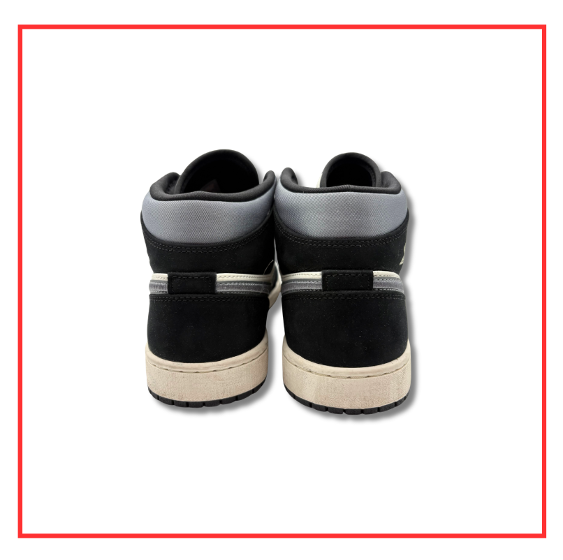 Air Jordan 1 Mid Satin Grey Toe (Preloved) UK 7