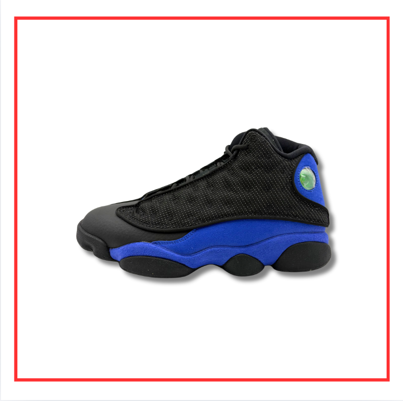 Air Jordan 13 Retro Black Hyper Royal (Preloved) UK 7