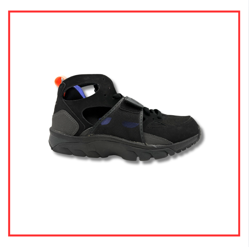 Nike Air Huarache Black Purple Violet (Preloved) UK 7