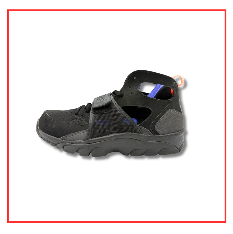 Nike Air Huarache Black Purple Violet (Preloved) UK 7
