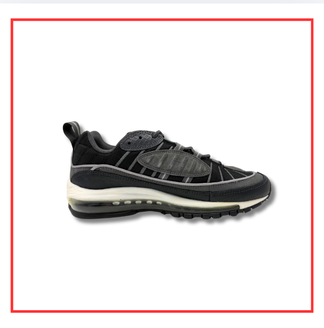 Nike Air Max 98 Black Anthracite (Preloved) UK 7
