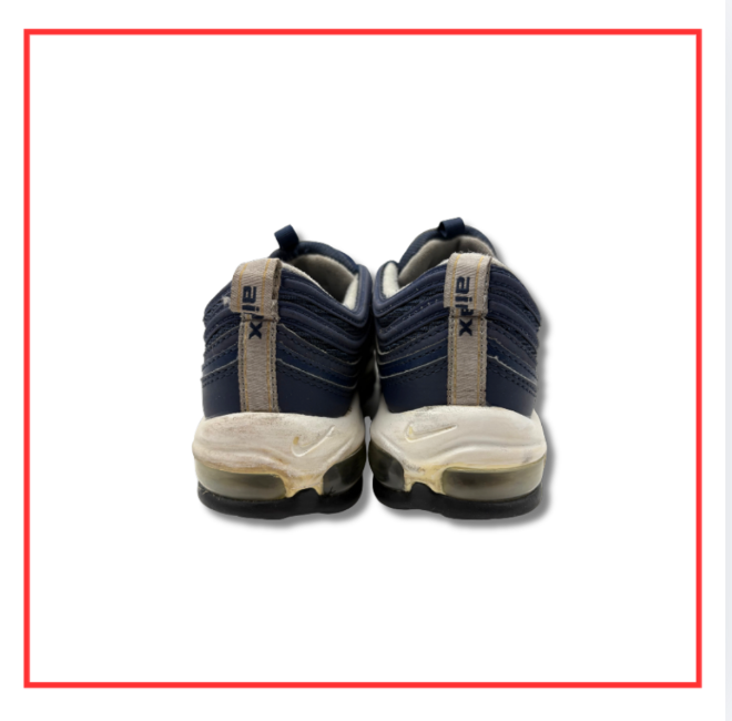 Nike Air Max 97 Midnight Navy Metallic Gold (Preloved) UK 7