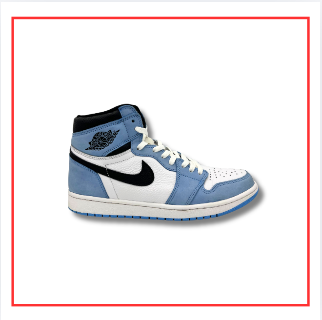 Air Jordan 1 Retro High University Blue (Preloved) UK 9