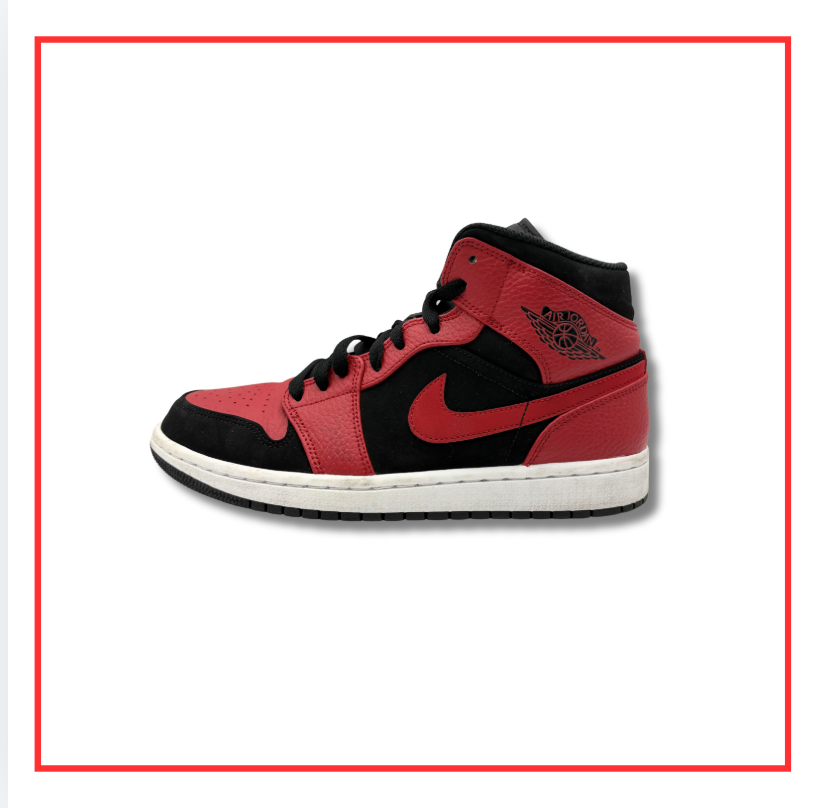 Air Jordan 1 Mid Reverse Bred (Preloved) UK 7