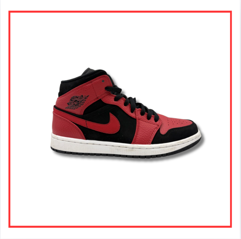 Air Jordan 1 Mid Reverse Bred (Preloved) UK 7