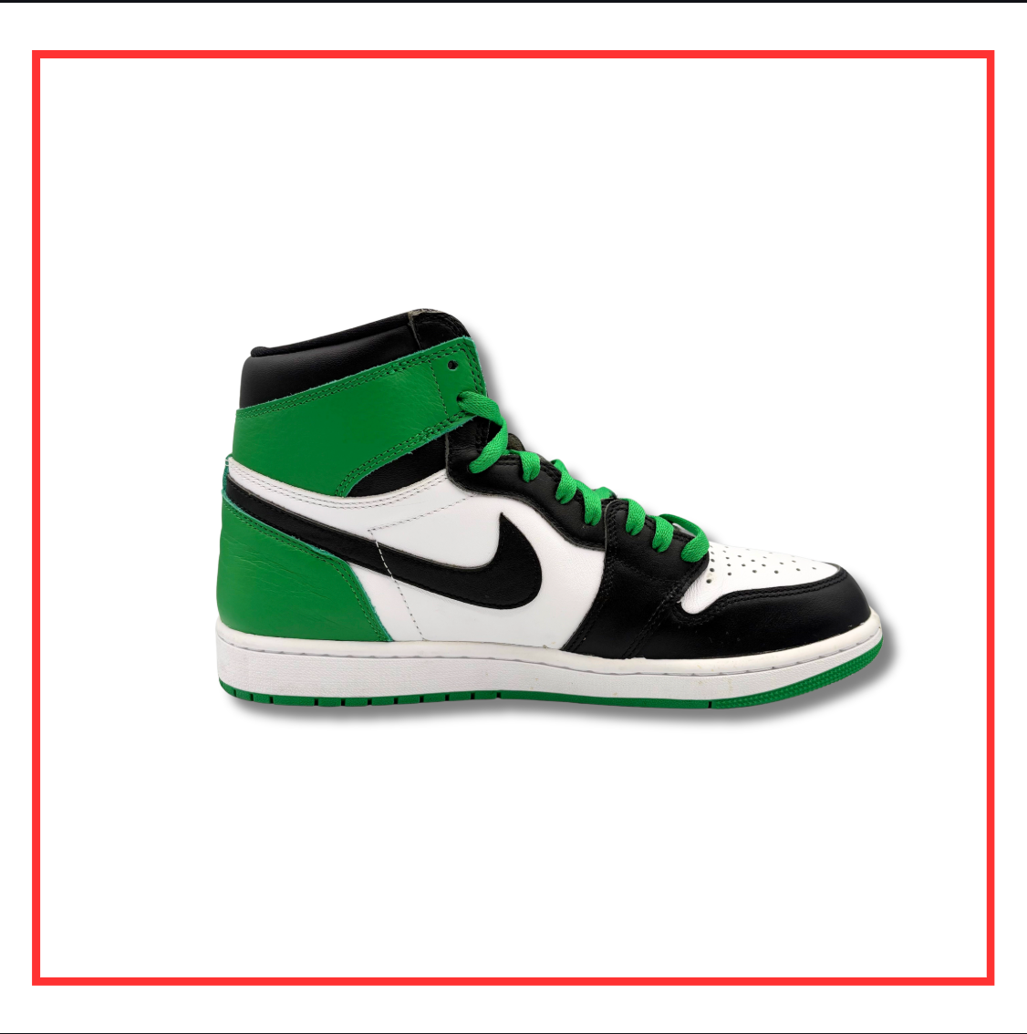 Air Jordan 1 Retro High OG Lucky Green (Preloved) UK 9