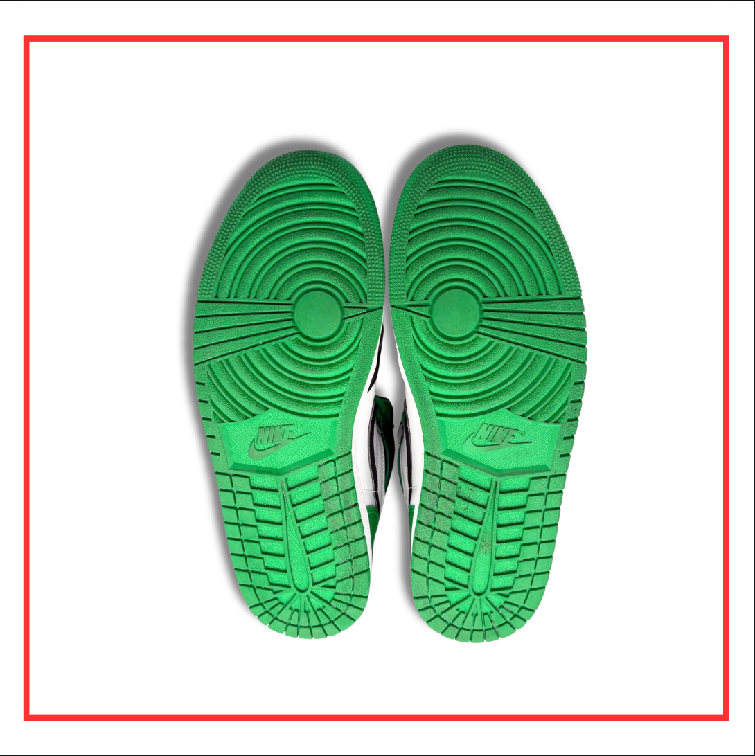 Air Jordan 1 Retro High OG Lucky Green (Preloved) UK 9