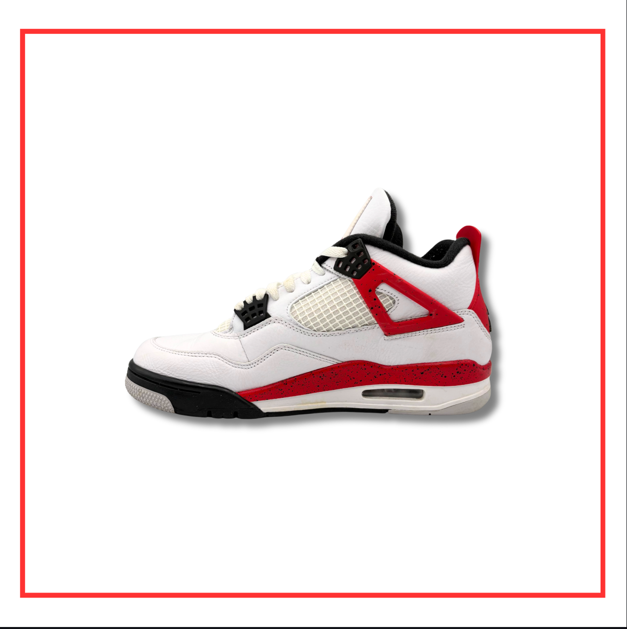 Air Jordan 4 Retro Red Cement (Preloved) UK 8.5