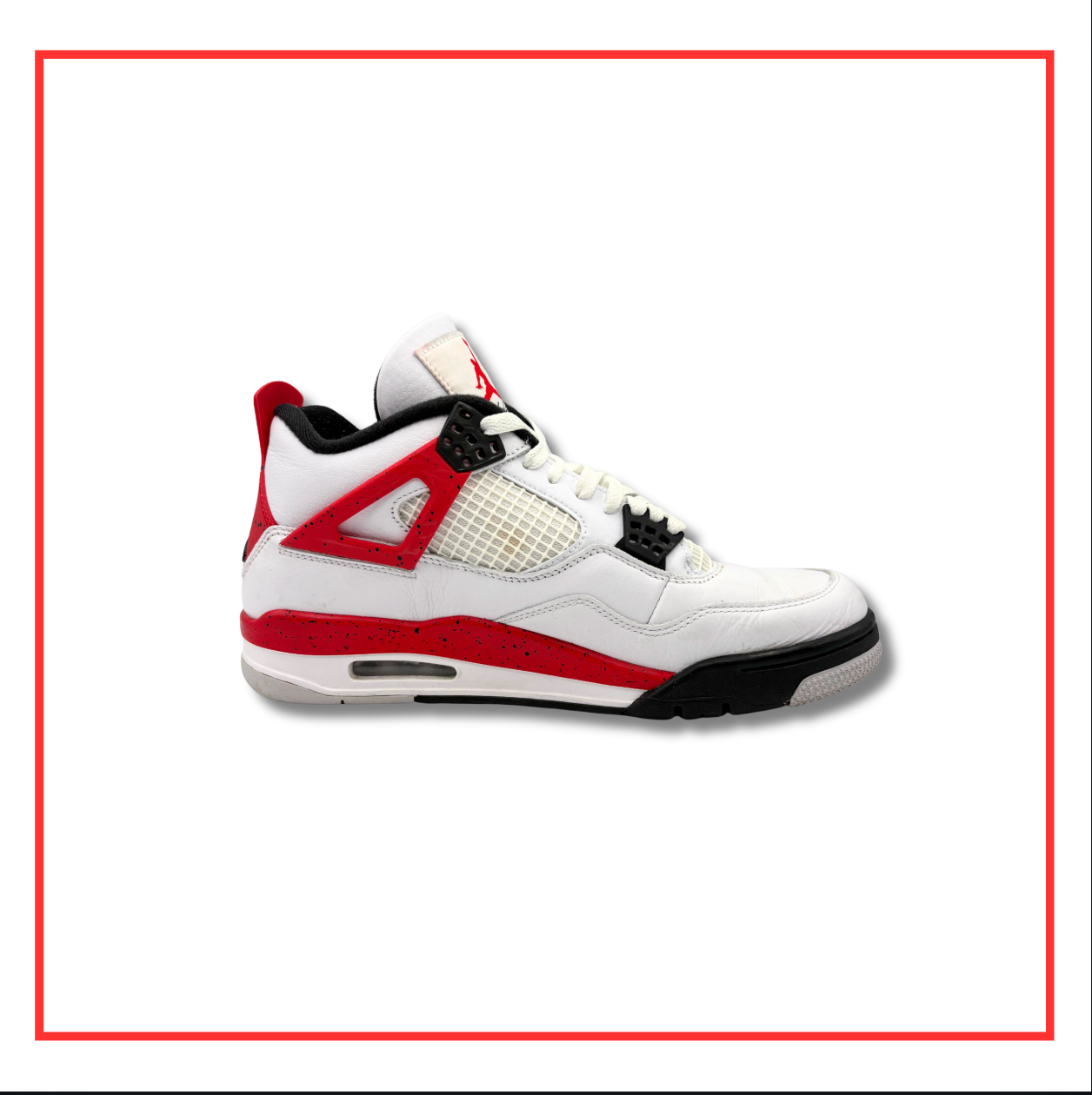 Air Jordan 4 Retro Red Cement (Preloved) UK 8.5