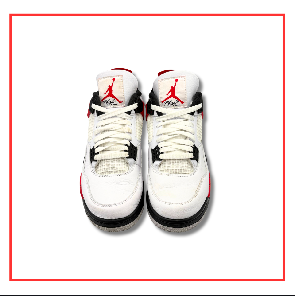 Air Jordan 4 Retro Red Cement (Preloved) UK 8.5