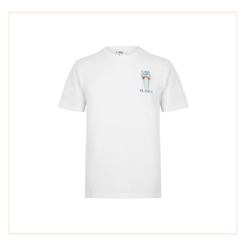 Casablanca La Colomne T-Shirt White