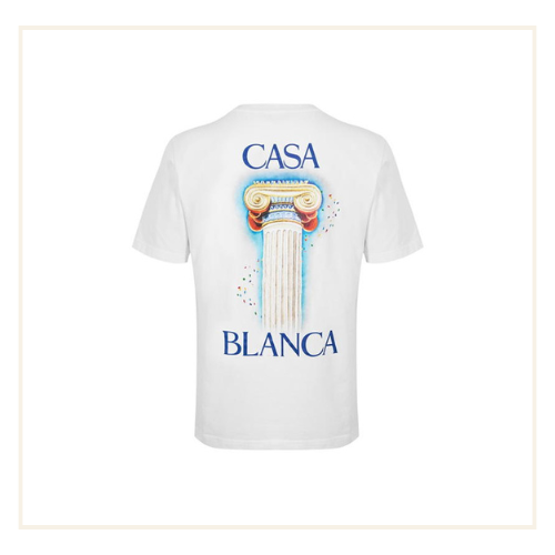 Casablanca La Colomne T-Shirt White