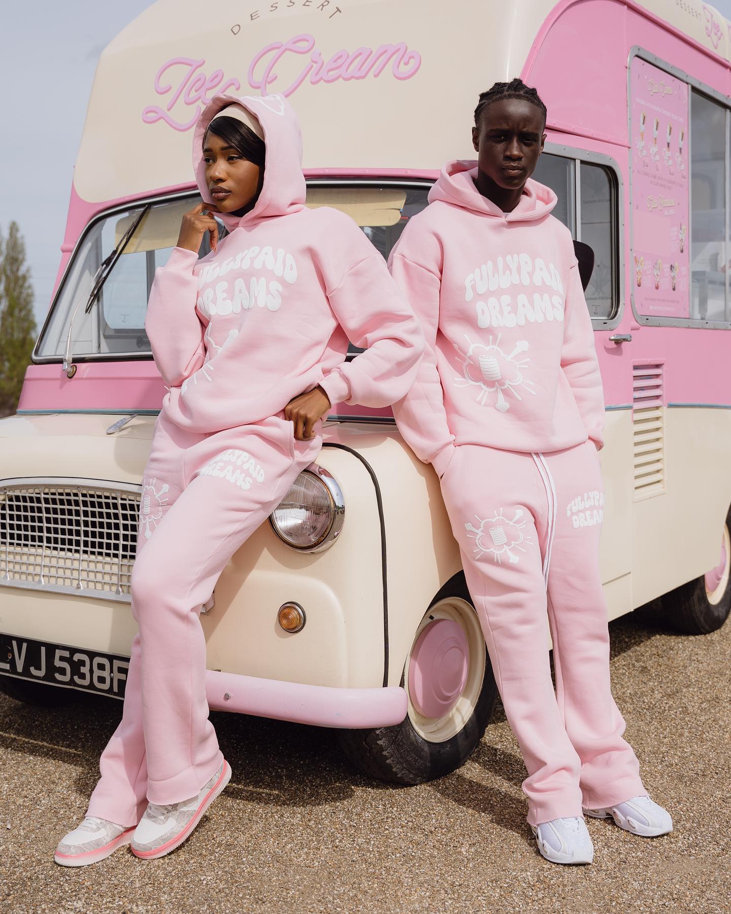 FullyPaid Dreams Pink Hoodie