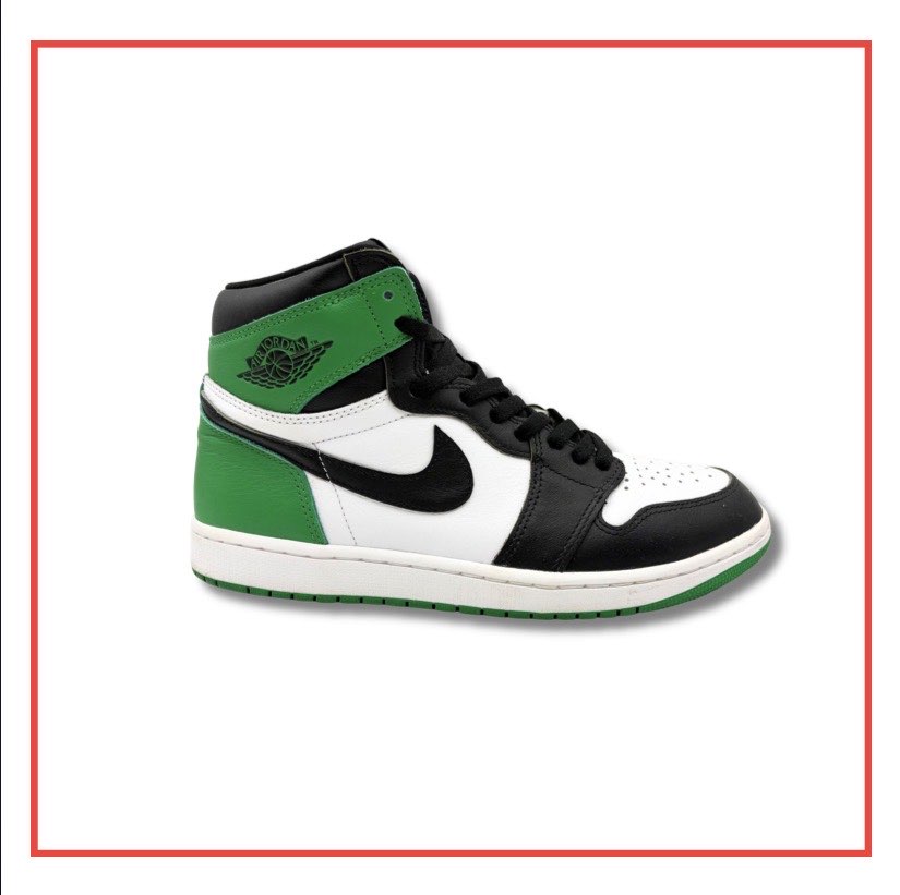 Air Jordan 1 Retro High OG Lucky Green (Preloved) UK 9