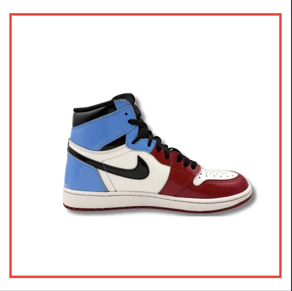 Jordan 1 Retro High Fearless UNC Chicago (Preloved) UK 9