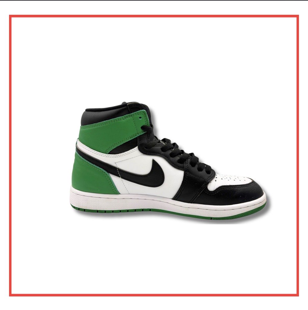 Air Jordan 1 Retro High OG Lucky Green (Preloved) UK 9
