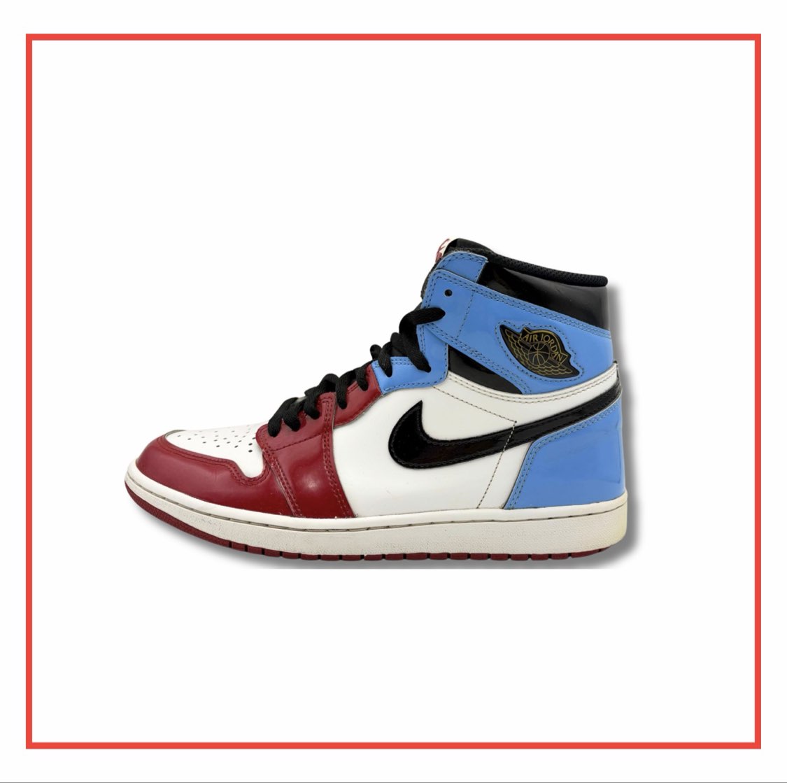 Jordan 1 Retro High Fearless UNC Chicago (Preloved) UK 9