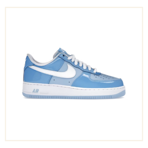 Nike Air Force 1 Low ‘07 LV8 Phychic Blue White Patent