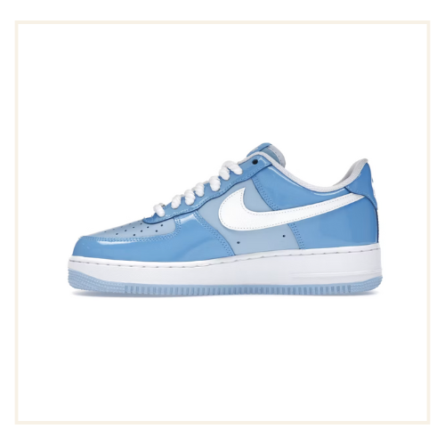 Nike Air Force 1 Low ‘07 LV8 Phychic Blue White Patent