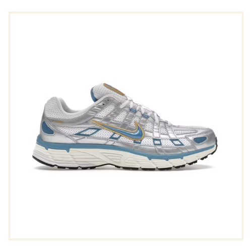 Nike P-6000 Metallic Silver Aegean Storm