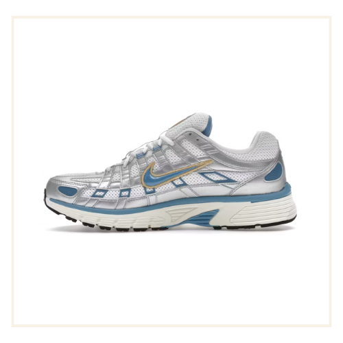 Nike P-6000 Metallic Silver Aegean Storm