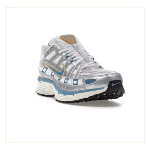 Nike P-6000 Metallic Silver Aegean Storm