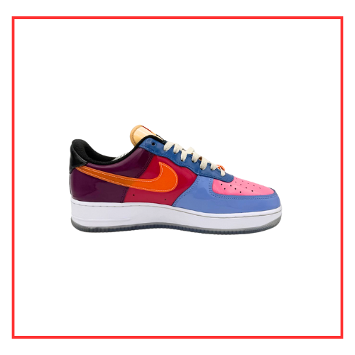 Nike Air Force 1 Low Undefeated Multi-Patent Total Orange (Preloved) UK 8.5