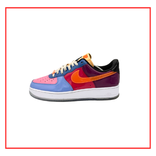 Nike Air Force 1 Low Undefeated Multi-Patent Total Orange (Preloved) UK 8.5