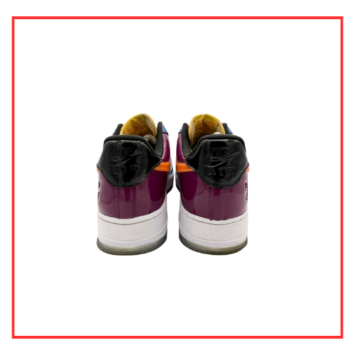 Nike Air Force 1 Low Undefeated Multi-Patent Total Orange (Preloved) UK 8.5