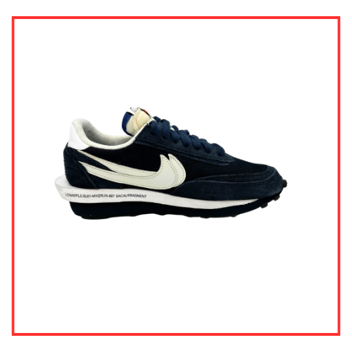 sacai x Fragment x Nike LDWaffle SF Blue Void (Preloved) UK 7.5