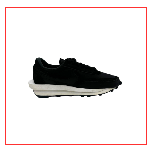 sacai x Nike LDWaffle Black Nylon (Preloved) UK 7.5