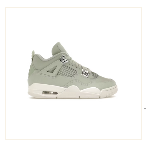 Air Jordan 4 Retro Seafoam Sail (W)
