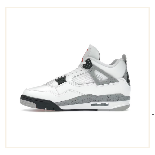 Air Jordan 4 Retro White Cement (2025)