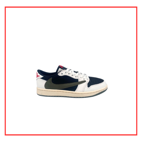 Travis Scott x Air Jordan 1 Low Olive (Preloved) UK 6.5