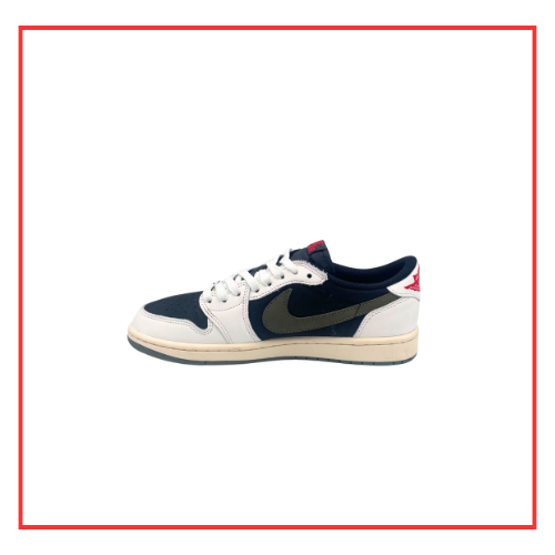 Travis Scott x Air Jordan 1 Low Olive (Preloved) UK 6.5