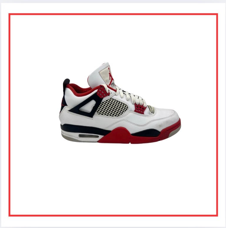 Air Jordan 4 Retro Fire Red (Preloved) UK 9
