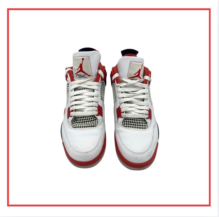 Air Jordan 4 Retro Fire Red (Preloved) UK 9