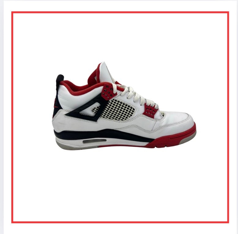 Air Jordan 4 Retro Fire Red (Preloved) UK 9