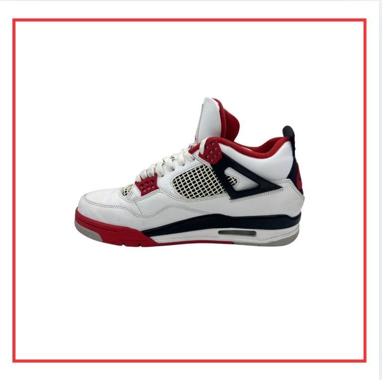 Air Jordan 4 Retro Fire Red (Preloved) UK 9