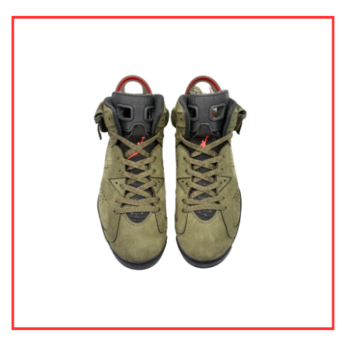 Travis Scott x Air Jordan 6 Olive (2019) (Preloved) UK 10