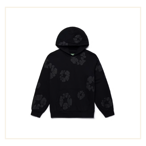 Denim Tears The Cotton Wreath Sweatshirt Black Monochrome