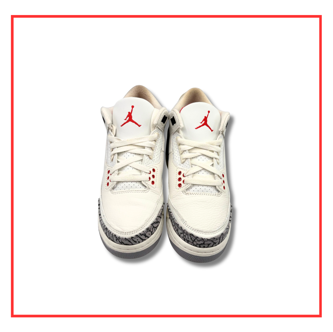 Air Jordan 3 Retro White Cement (GS) (Preloved) UK 5.5