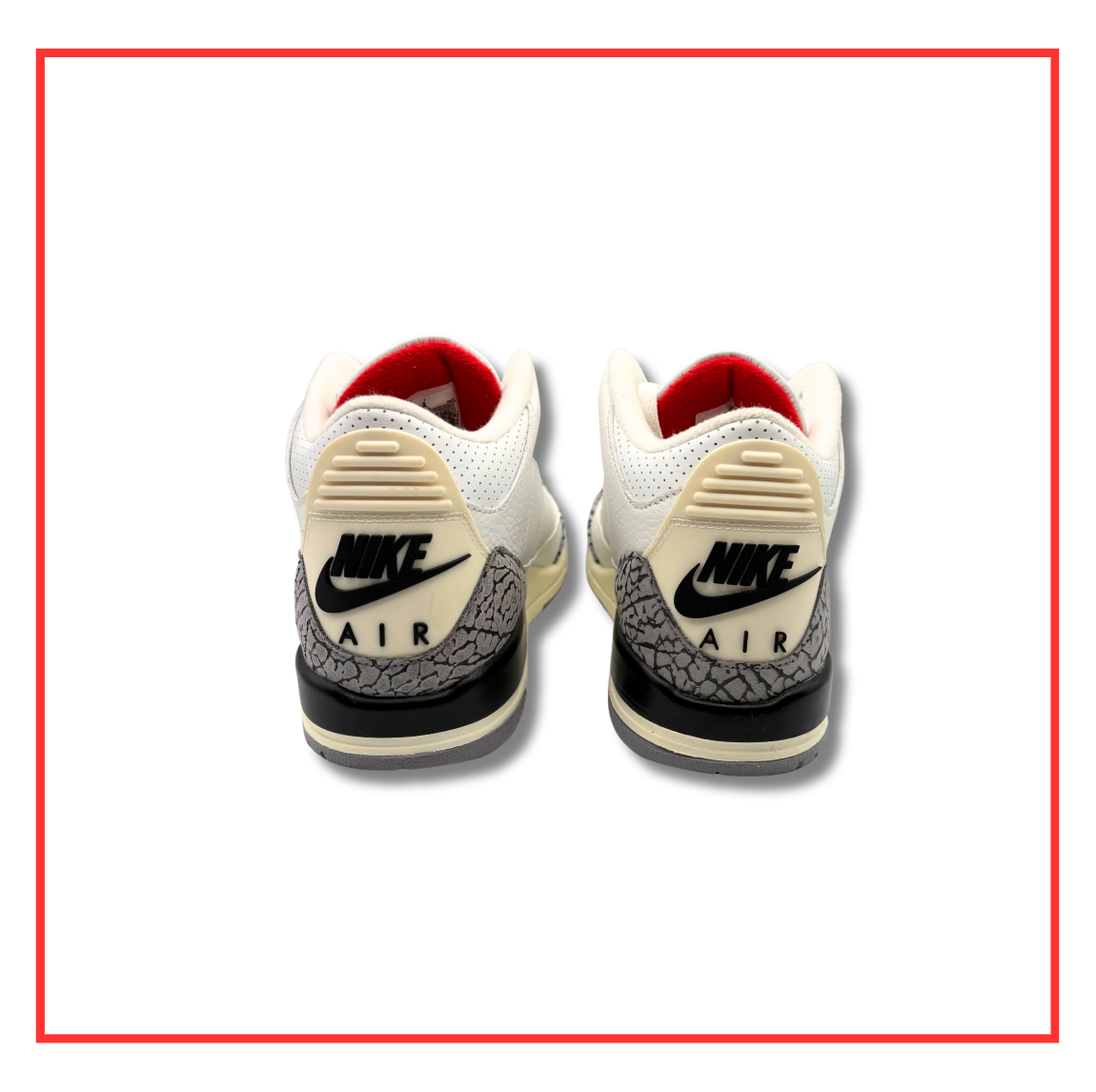 Air Jordan 3 Retro White Cement (GS) (Preloved) UK 5.5